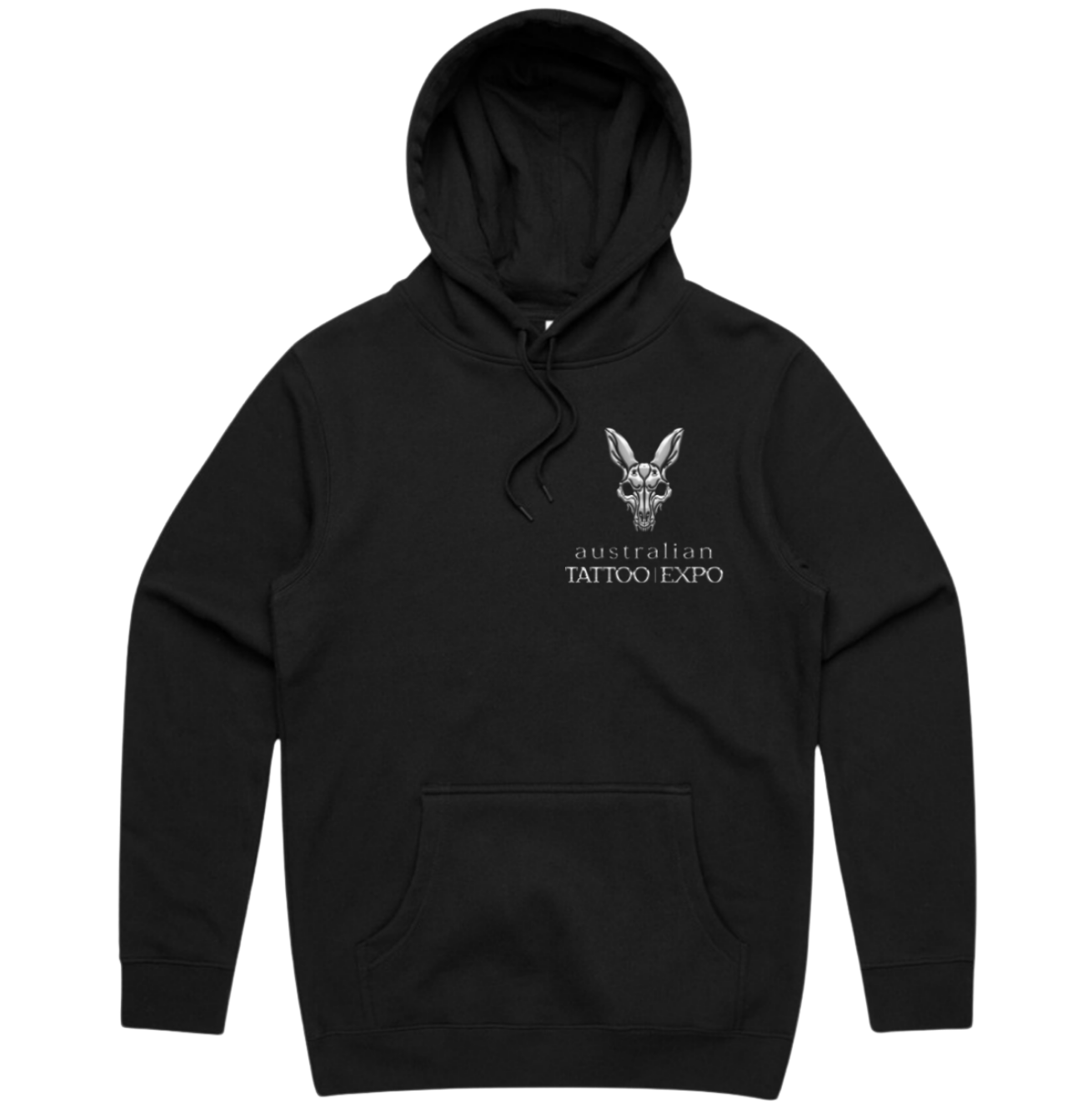 Australian Tattoo Expo Chrome Logo Hoodie