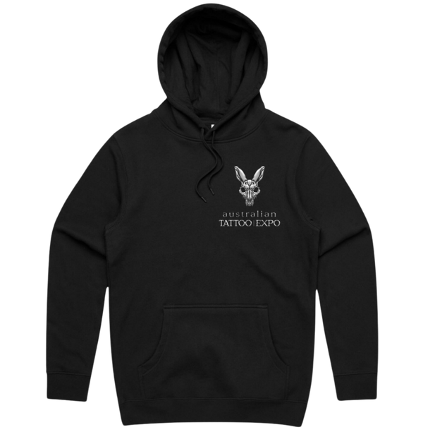 Australian Tattoo Expo Chrome Logo Hoodie