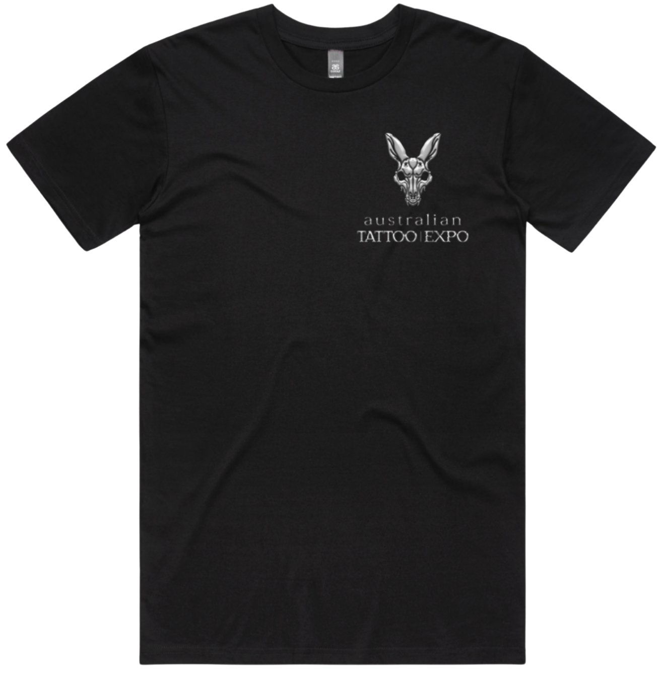 Australian Tattoo Expo Chrome Logo Tee