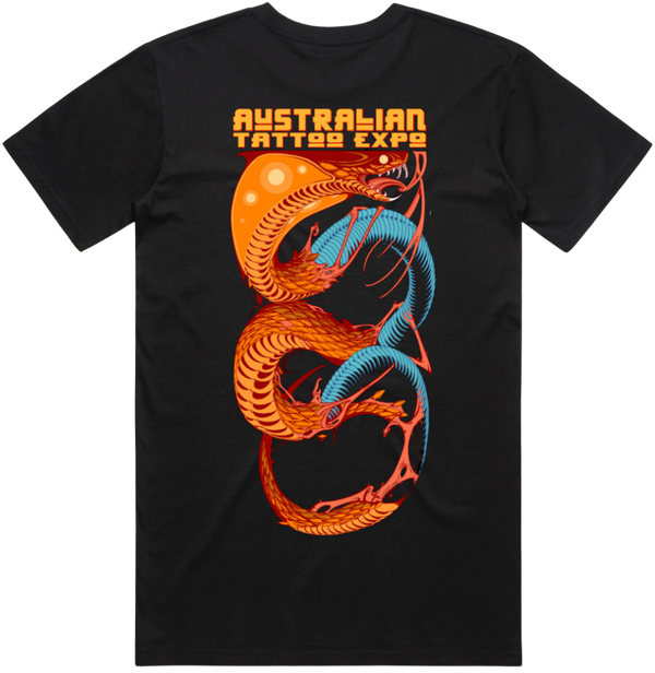 Australian Tattoo Expo Year 2025 Snake Tee (Limited Edition)