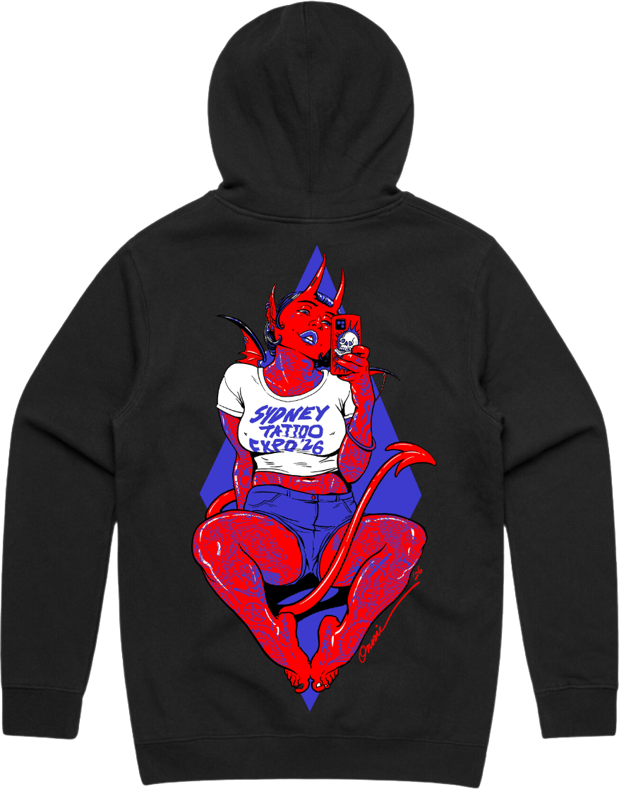 Australian Tattoo Expo Devil Hoodie